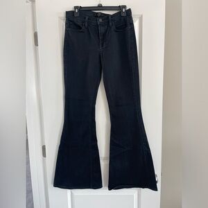 7 for all mankind Women’s Black Bellbottoms